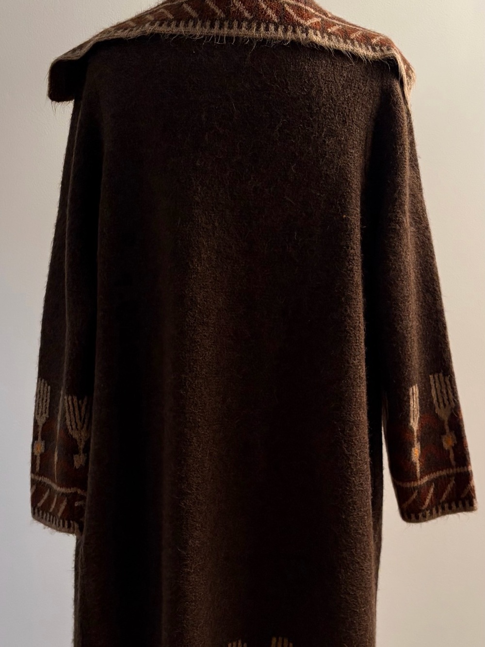 Max Studio Open Front Sweater Jacket - Size Medium - Picture 3 of 11